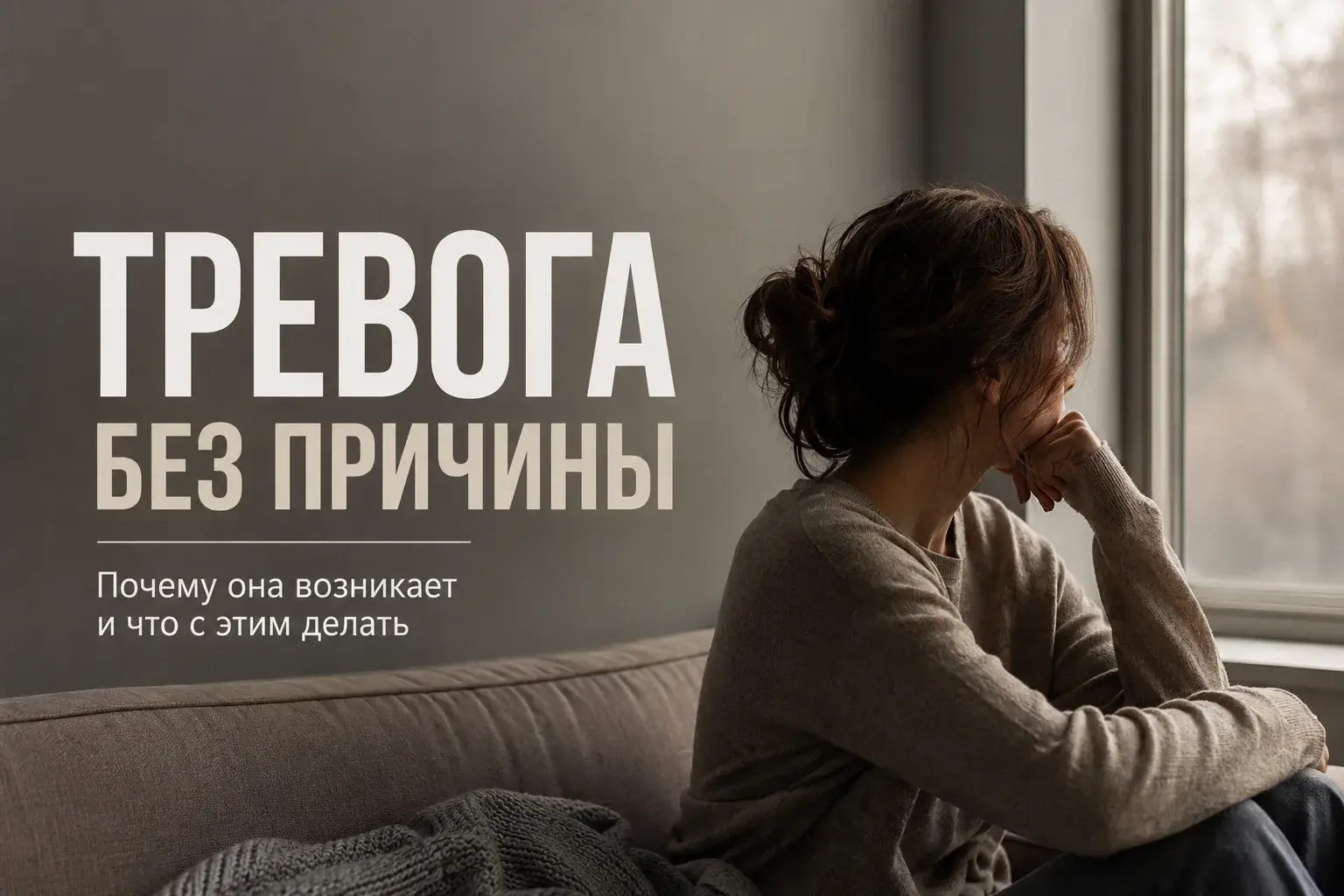 Тревога без причины: почему возникает и что делать